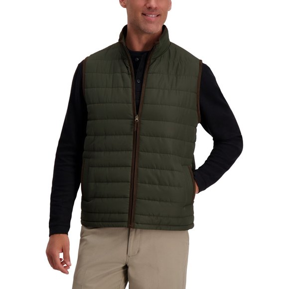 Haggar Channel Puffer Vest - Picture 1 of 8